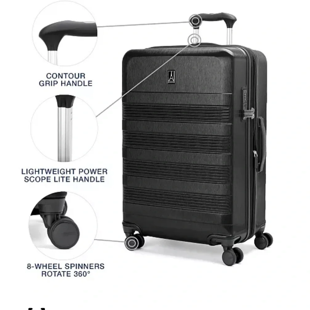 Travelpro WalkAbout 7  suitcase Spinner ❤️🛫  Travel suitcase Luggage carry-on